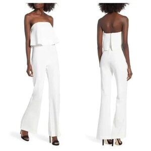 🌹SOCIALITE🌹 New! Popover Jumpsuit - [XS, White]